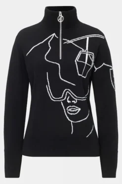 Toni Sailer Sports Womens Viona Merino Knit Sweater