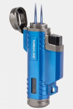 Turboflame Turbo 2 Twin Flame Lighter - Metallic