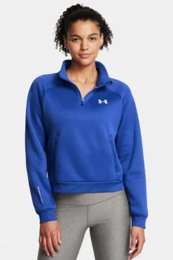Under Armour Womens Armour Fleece Pro Half Zip Top