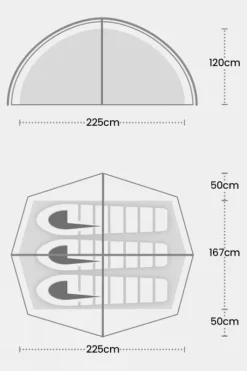 Wild Country Tents Helm Compact 3 Tent