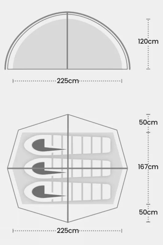 Wild Country Tents Helm Compact 3 Tent