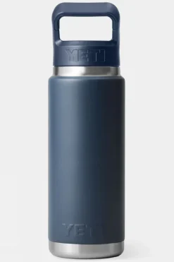 Yeti Rambler With Colour Straw Cap Drinks Bottle - 26oz / 769ml
