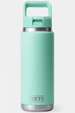 Yeti Rambler With Colour Straw Cap Drinks Bottle - 26oz / 769ml