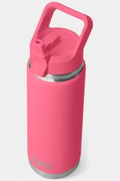 Yeti Rambler With Colour Straw Cap Drinks Bottle - 26oz / 769ml